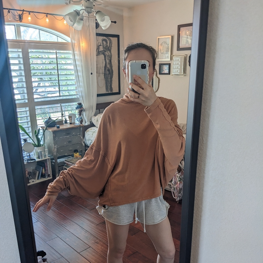 Free People long sleeve turtleneck shirt